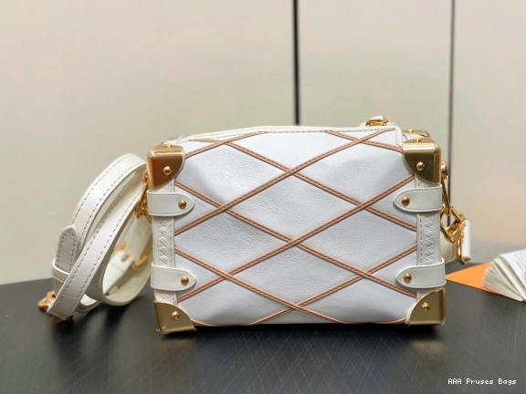 AAA Pruses Bags Trunk Side VUITTON PM-18*12.5*8CM LOUIS 0718